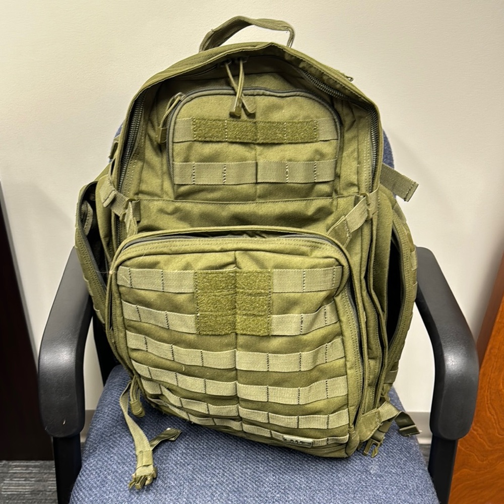 Olive Green Tactical Backpack